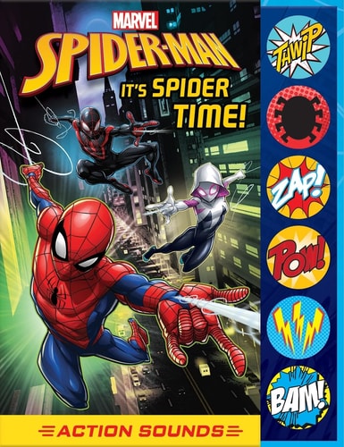 Marvel Spider-Man: It’s Spider Time! Action Sounds Sound Book — Pi Kids