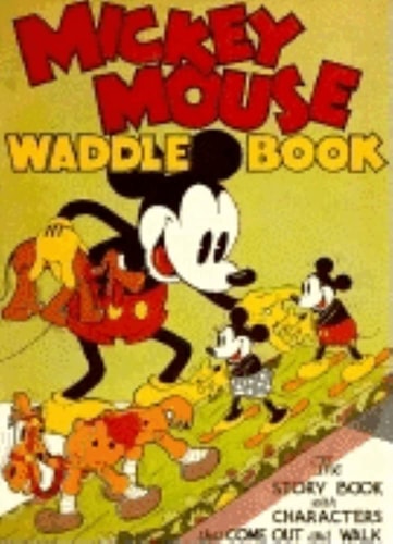 Mickey Mouse Waddle Book — Walt Disney Productions