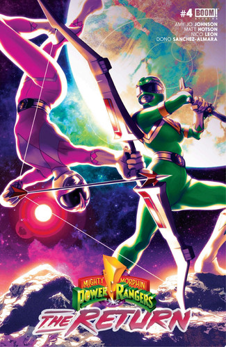 Mighty Morphin Power Rangers: The Return #4 — Amy Jo Johnson; Matt Hotson