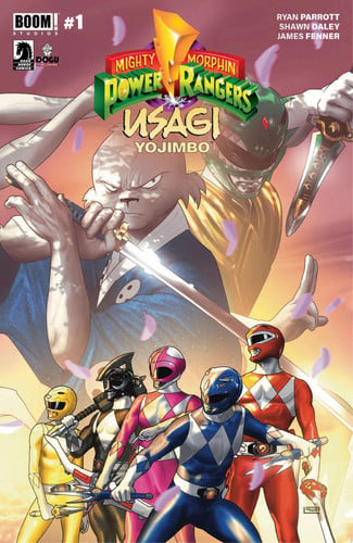 Mighty Morphin Power Rangers / Usagi Yojimbo #1 — Ryan Parrott