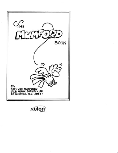 Mumford Book — Earl Van Mumford