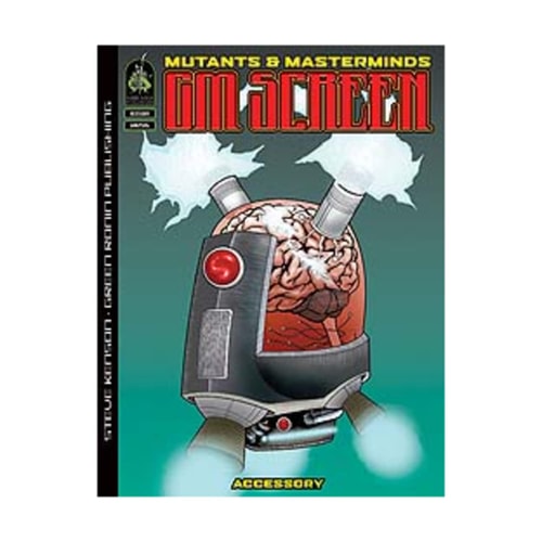 Mutants & Masterminds Gamemaster’s Screen — Stephen Kenson