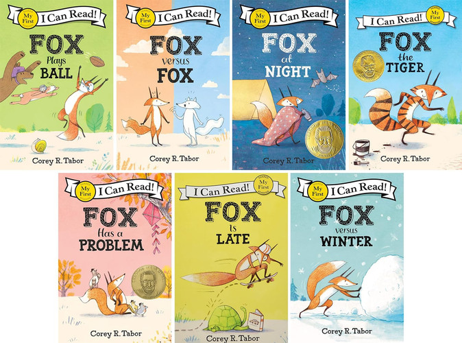 My First I Can Read Fox Series, 7 books Collection Set, by Corey R. Tabor — Corey R. Tabor