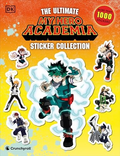 My Hero Academia Ultimate Sticker Collection With More Than 1,000 Stickers — DORLING KINDERSLEY.