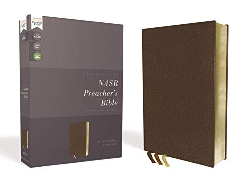 NASB Preacher’s Bible [Brown] — Zondervan