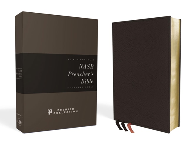 NASB Preacher’s Bible Premier Collection [Black] — Zondervan