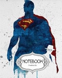 Notebook Journal Dot-Grid,Lined,Blank No Lined : Watercolor Superman V. 2 Pocket Notebook Journal Diary, 120 Pages, 8 X 10 (Notebook Journal) — Freedom Life