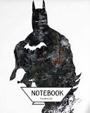 Notebook Journal Graph,Line,Blank No Lined : Dark Batman Pocket Notebook Journal Diary, 120 Pages, 8 X 10 (Notebook Journal) — Freedom Life