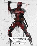 Notebook Journal Graph,Line,Blank No Lined : Deadpool Notebook Journal Diary, 120 Pages, 8 X 10 (Notebook Journal) — Freedom Life