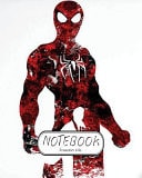 Notebook : Watercolor Spiderman V. 1 Notebook Journal Diary, 120 Lined Pages, 8 X 10 — Freedom Life