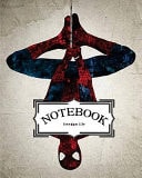 Notebook : Watercolor Spiderman V. 2 Pocket Notebook Journal Diary, 120 Pages, 8 X 10 (Notebook Lined,Blank No Lined) — Freedom Life