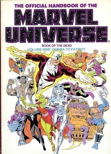 Official Handbook of the Marvel Universe — Mark Gruenwald