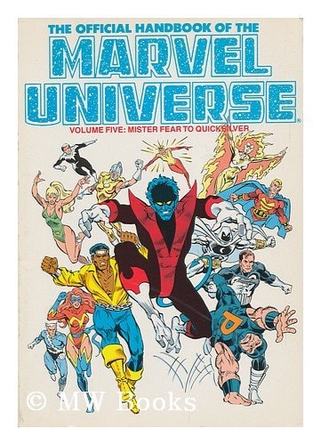 Official Handbook of the Marvel Universe — Mark Gruenwald