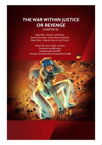 One Armed Bandit Chapter 2: The War within Justice or Revenge — Julius Blair
