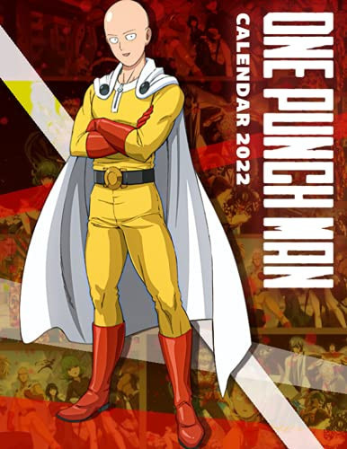 One-Punch Man Calendar 2022 Anime-Manga OFFICIAL Calendar 2021-2022 ,Calendar Planner 2022-2023 with High Quality Pictures for Fans Around the World! — Amelinda Michael