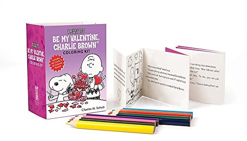Peanuts: Be My Valentine, Charlie Brown Coloring Kit — Charles M. Schulz