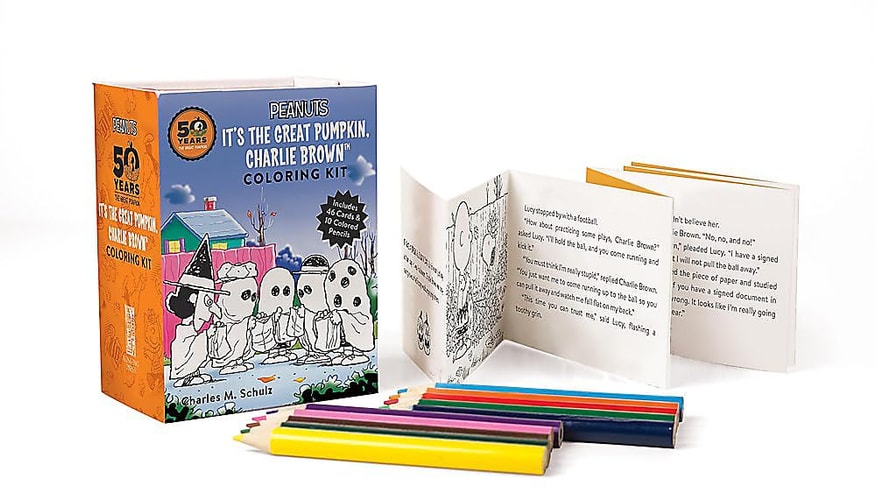Peanuts: It’s the Great Pumpkin Charlie Brown Coloring Kit — Charles M. Schulz