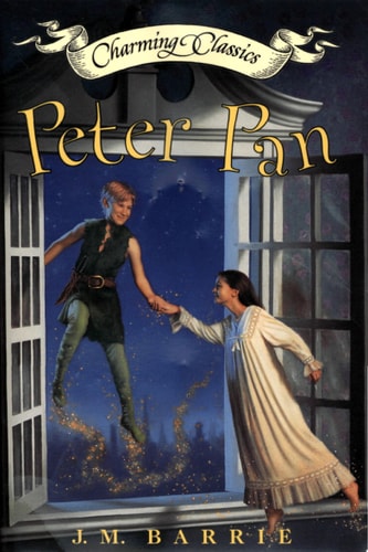 Peter Pan Book and Charm — J. M. Barrie