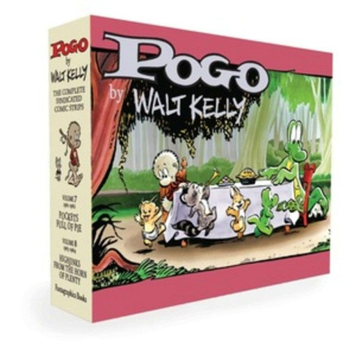 Pogo the Complete Syndicated Comic Strips Box Set: Vols. 7 And 8 Pockets Full of Pie and Hijinks from the Horn of Plenty (Walt Kelly’s Pogo) — Walt Kelly