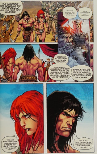 Red Sonja / Conan The Blood of a God — Victor Gischler