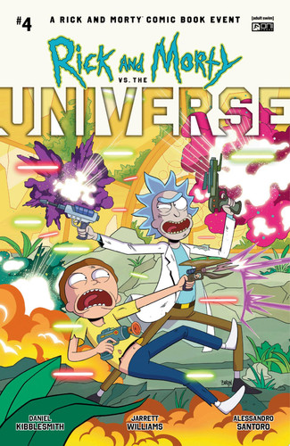 Rick and Morty vs. the Universe #4 — Daniel Kibblesmith