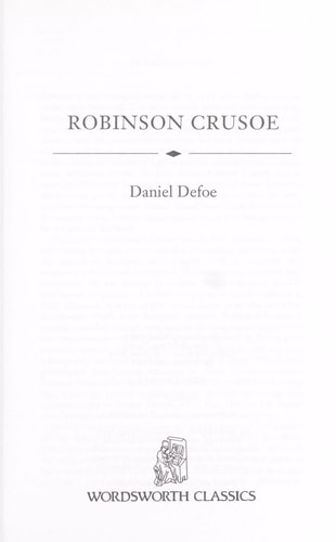 Robinson Crusoe — Daniel Defoe