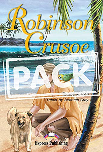 Robinson Crusoe Set (with CD) — Daniel Defoe,retold by Elizabeth Gray