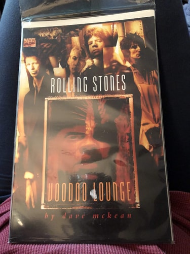 Rolling Stones Voodoo Lounge — Dave McKean