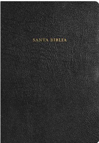 RVR 1960 Biblia de Estudio Arco Iris, Negro Piel Fabricada — B&h Español Editorial
