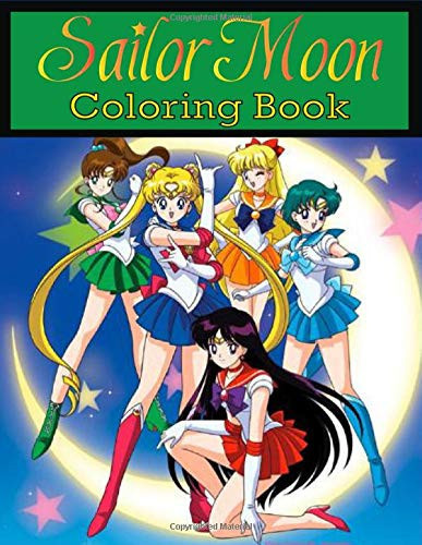 Sailor Moon Coloring Book 45+ Exclusive Great Illustrations for Kids, Adults and Japanese Anime Fans (Trim Size 8. 5 X11 ) — Polyakov Press House