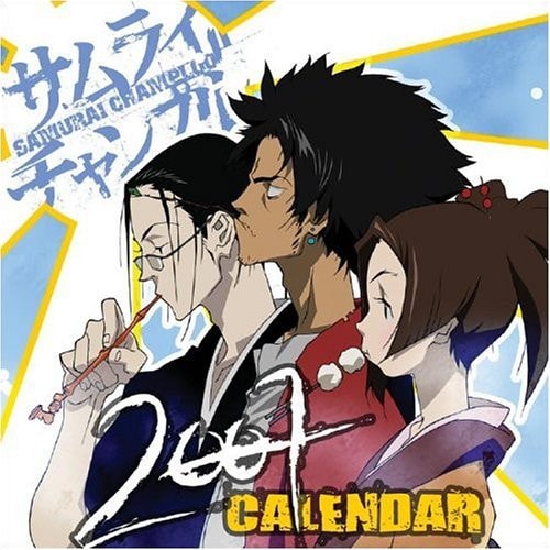 Samurai Champloo 2007 Wall Calendar — Inc. Broccoli Int’l
