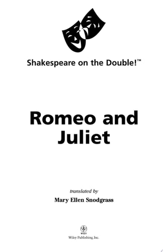 Shakespeare on the Double! Romeo and Juliet — William Shakespeare