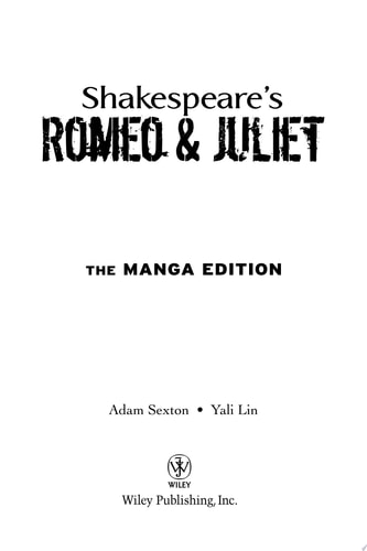 Shakespeare’s Romeo and Juliet: The Manga Edition — William Shakespeare