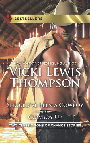 Should’ve Been a Cowboy and Cowboy Up An Anthology — Vicki Lewis Thompson