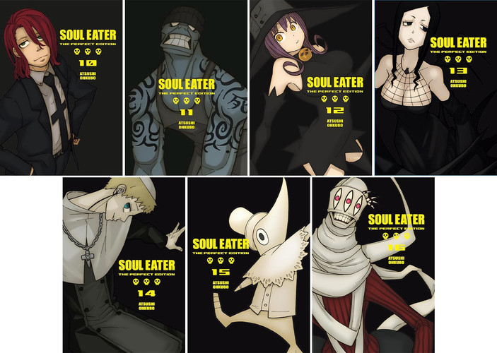 Soul Eater: the Perfect Edition 10-16, 7 Books Collection Set, by Atsushi Ohkubo — Atsushi Ohkubo