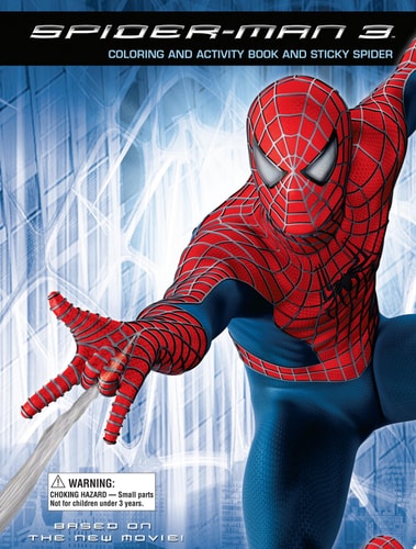 Spider-Man 3: Coloring and Activity Book and Sticky Spider — Lana Jacobs