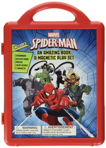 Spider-Man: An Amazing Book and Magnetic Play Set Book and Magnetic Play Set — Marvel Press Book Group