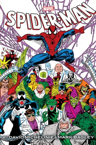 Spider-Man by Michelinie and Bagley Omnibus Vol. 1 Bagley Marvel Age Cover — David Michelinie