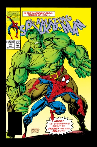 Spider-Man by Michelinie and Bagley Omnibus Vol. 2 Mark Bagley Hulk Cover — David Michelinie