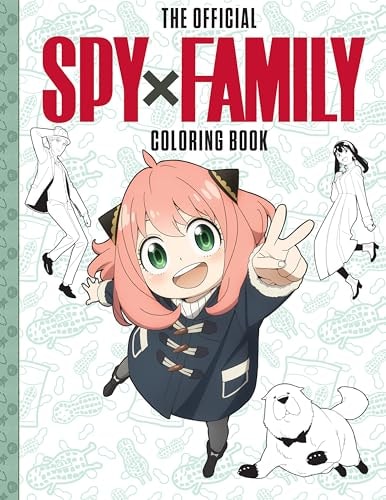 Spy X Family: the Official Anime Coloring Book (Media Tie-In) — Scholastic