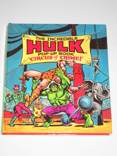 Stan Lee Presents the Incredible Hulk Pop-up Book, “Ringmaster and His Circus of Crime” — Stan Lee