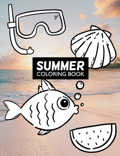 Summer Coloring Book — Magnolia Publishing