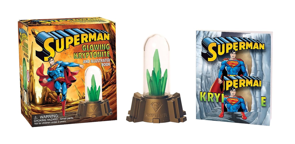 Superman: Glowing Kryptonite and Illustrated Book — Donald Lemke