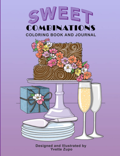 Sweet Combinations Coloring Book and Journal — Yvette Zupo