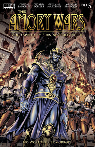 The Amory Wars: No World for Tomorrow #5 — Claudio Sanchez; Chondra Echert