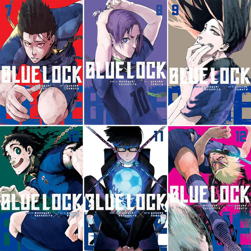 The Blue Lock Series. Vol. 7-Vol. 12 by Muneyuki Kaneshiro — Muneyuki Kaneshiro
