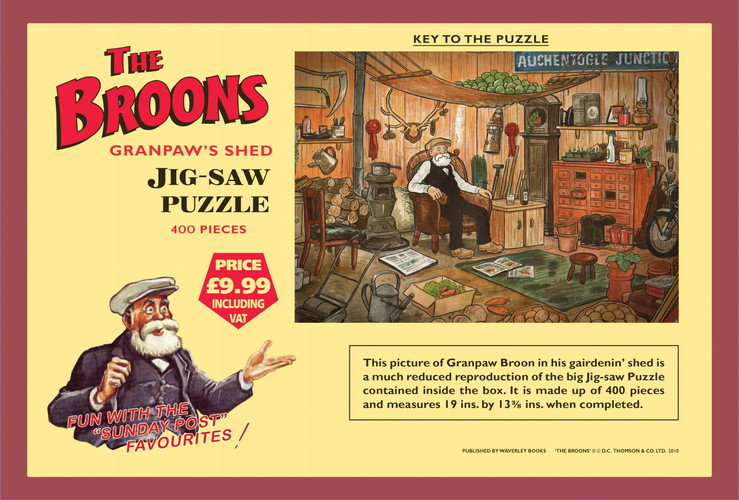 The Broons Jigsaw – Grandpaw’s Shed — The Broons