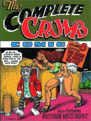 The Death of Fritz the Cat — Robert Crumb