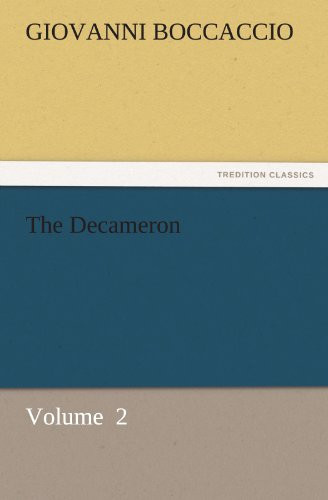 The Decameron Volume 2 — Giovanni Boccaccio