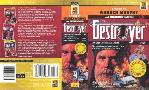 The Destroyer: Angry White Mailmen / Scorched Earth / White Water, Collector’s Edition — Murphy, Warren